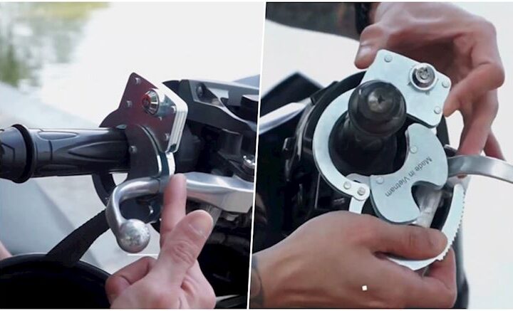 Chiếc khóa xe máy được phát minh qua bàn tay của "ông tây"