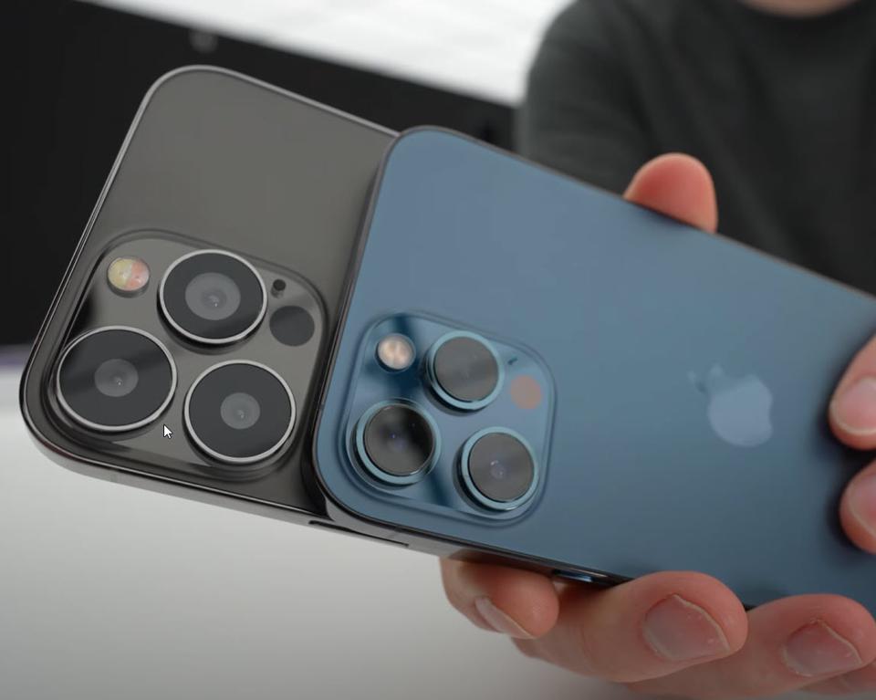 Chiêm ngưỡng iPhone 13 Pro Max với cụm camera sau siêu xịn