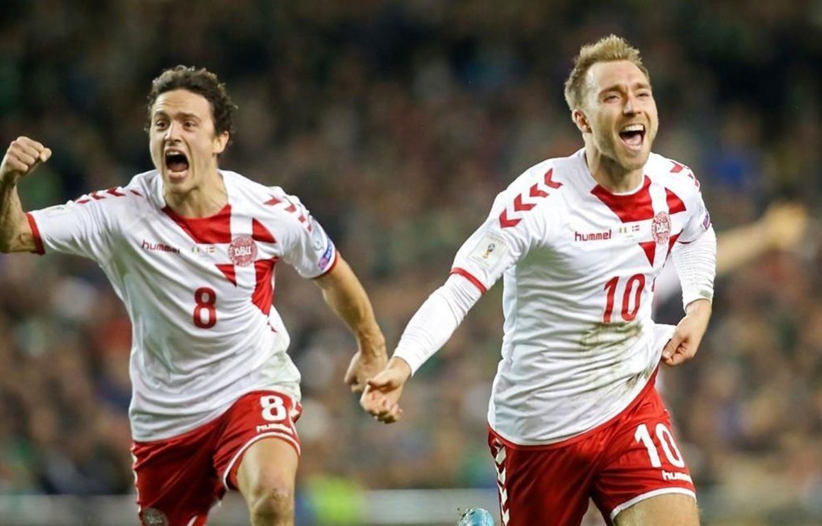 Hàng tiền đạo tham dự Euro 2021 của đội tuyển Đan Mạch