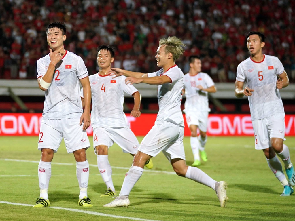 Tuyển thủ Việt Nam quyết hạ Indonesia để giành được ưu thế tại vòng loại Worl Cup 2022